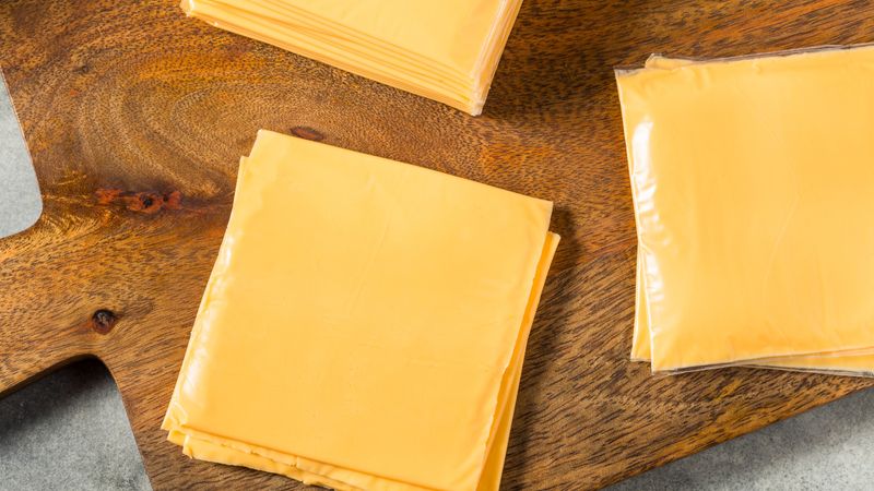 Processed American Cheese Slices