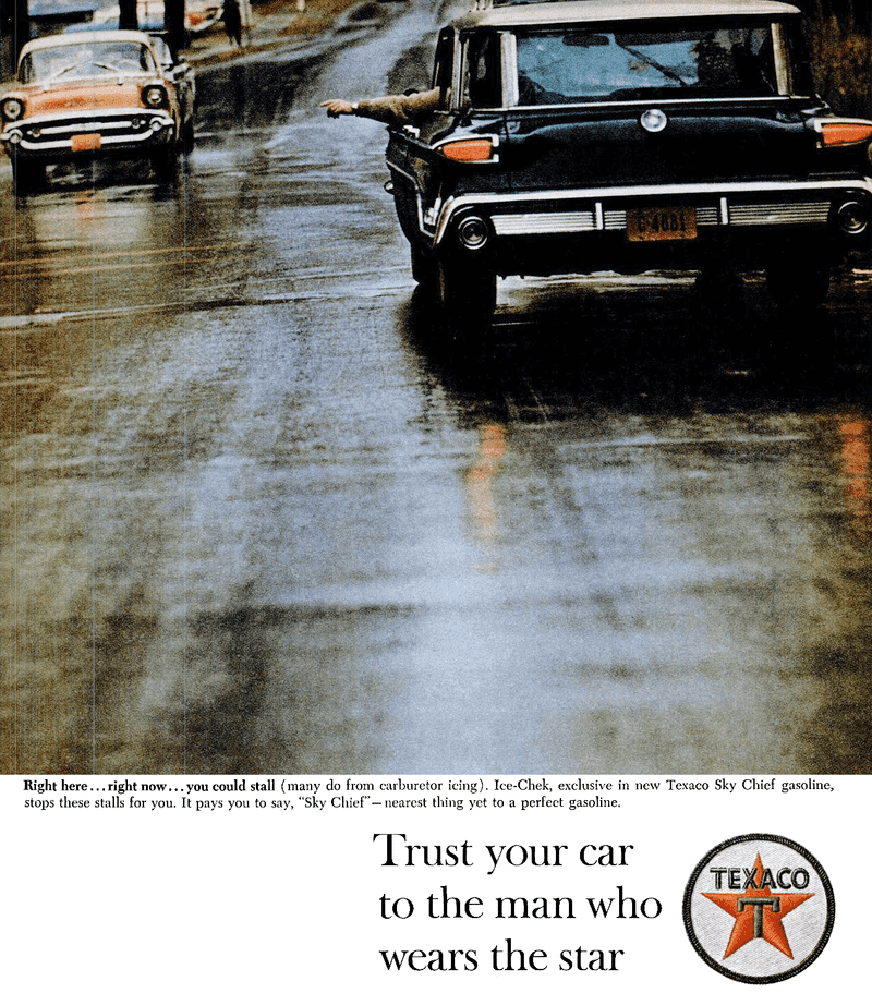 You Can Trust Your Car to the Man Who Wears the Star – Texaco (1960s)