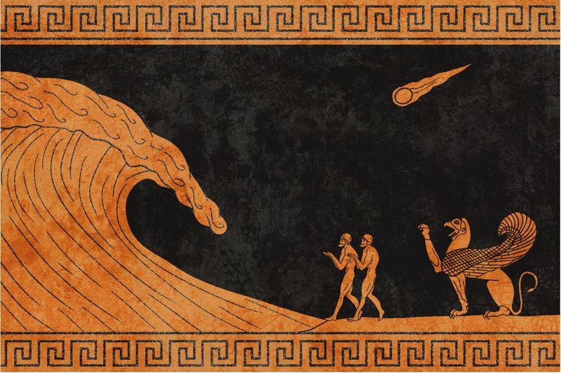 Fire Before Flood in Ancient Tales