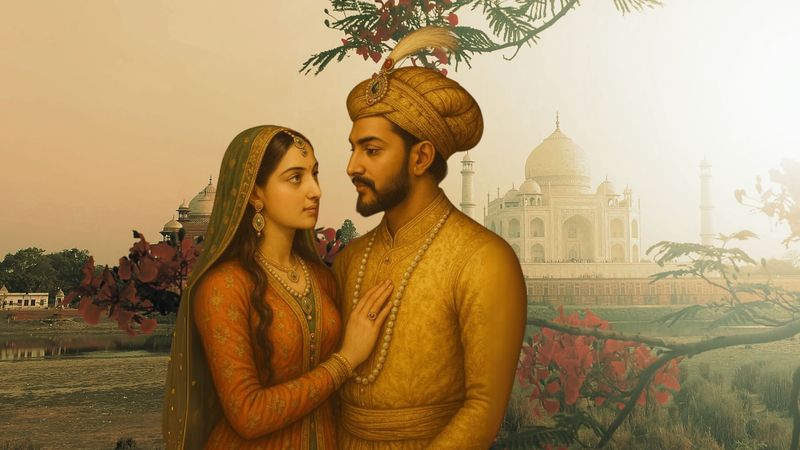 Shah Jahan and Mumtaz Mahal