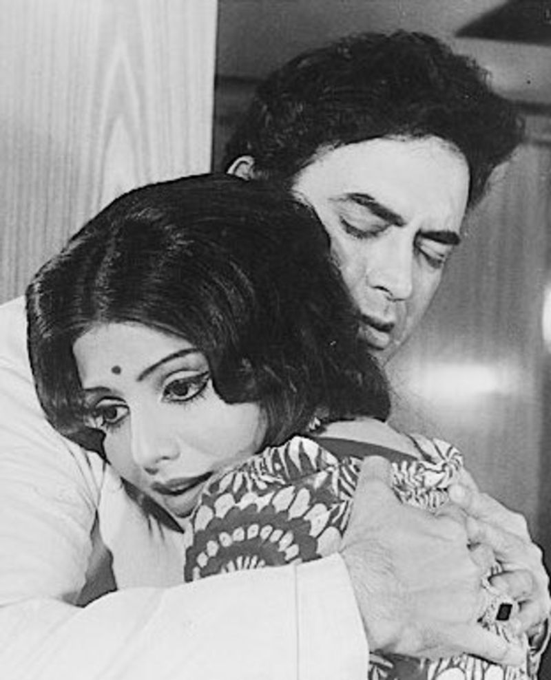 Sulakshana Pandit and Sanjeev Kumar