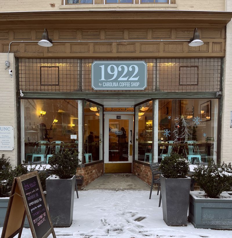 North Carolina – Carolina Coffee Shop (Chapel Hill, 1922)