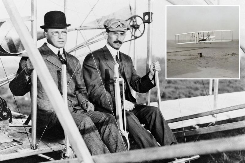 The Wright Brothers (Orville & Wilbur, 1871–1948, 1867–1912)