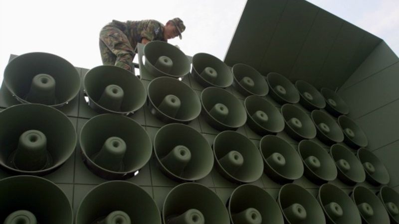 Psychological Warfare via Loudspeakers