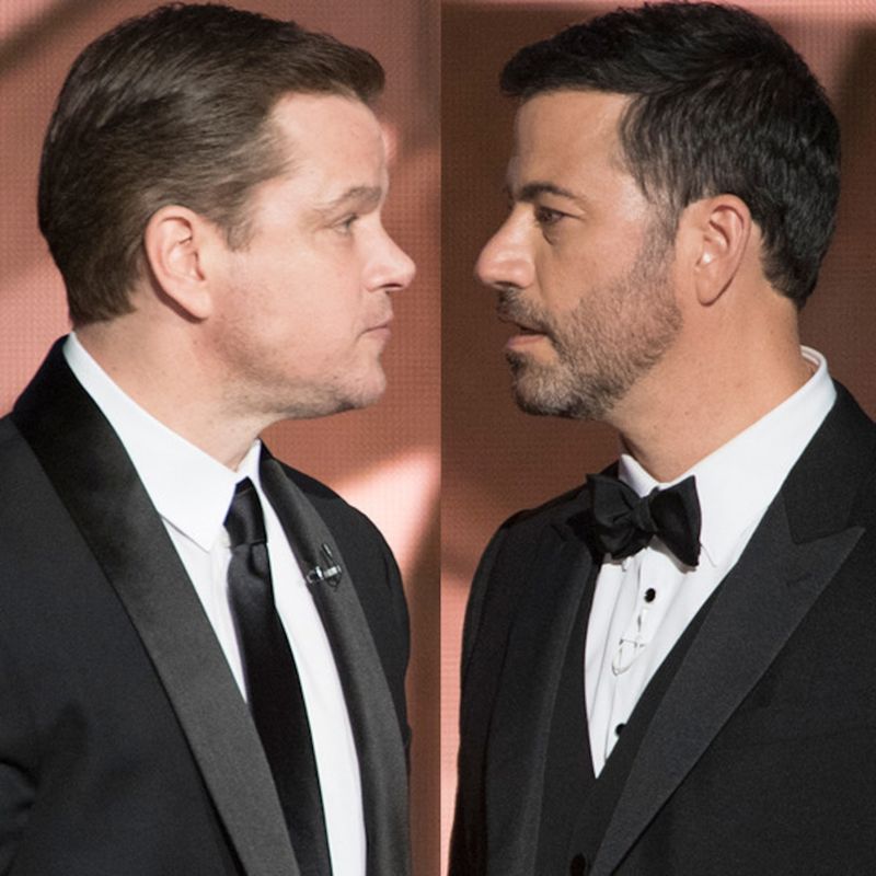 Jimmy Kimmel vs. Matt Damon