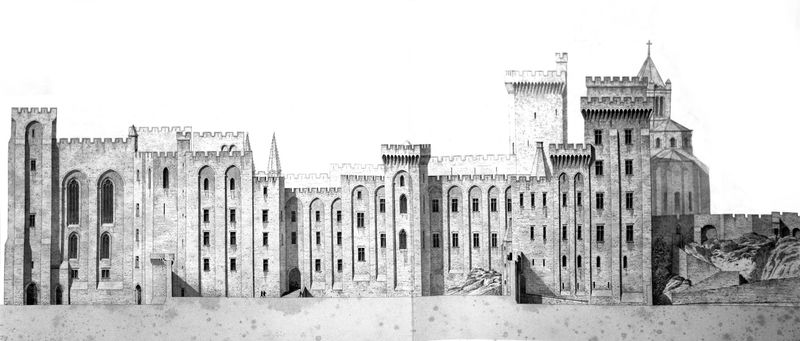The Papal Palace Was Built Like a Fortress