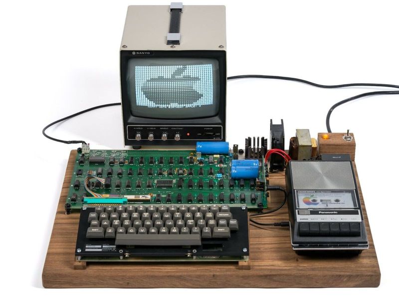 The Release of the Apple I Computer (1976)
