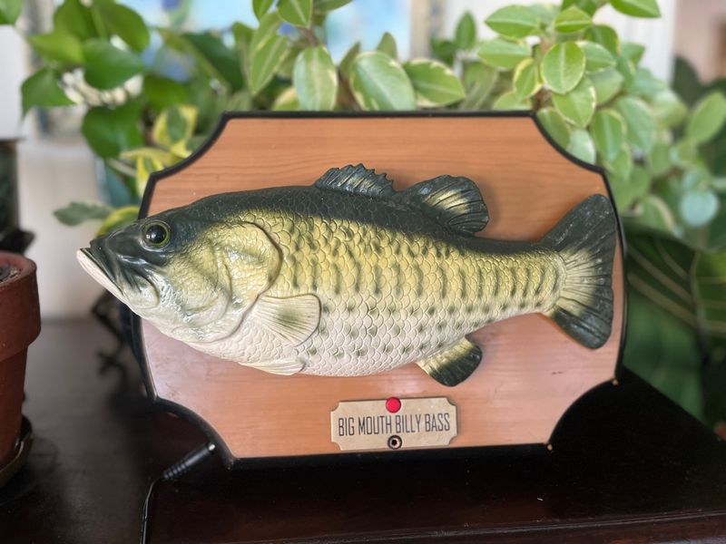 Big Mouth Billy Bass (1980s Prototype, Mass-Produced in '90s)