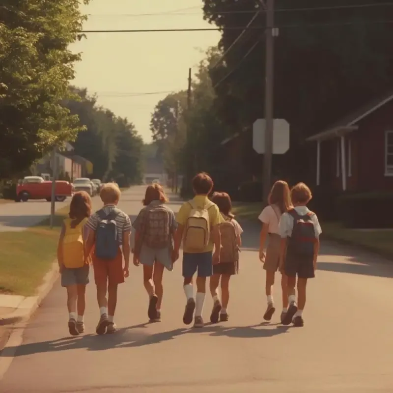 Walk to School Alone… in Kindergarten