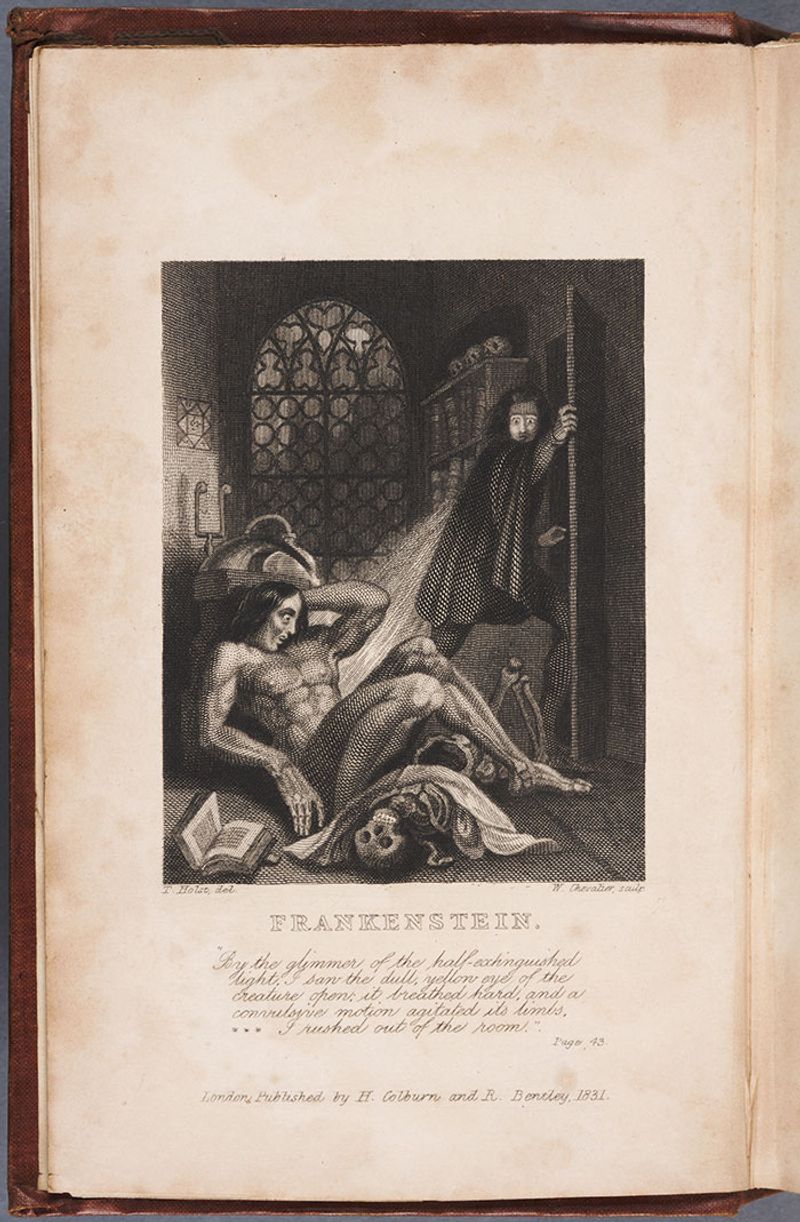 Frankenstein by Mary Shelley (1818)