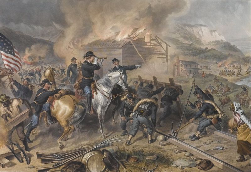 Sherman’s March to the Sea by F.O.C. Darley