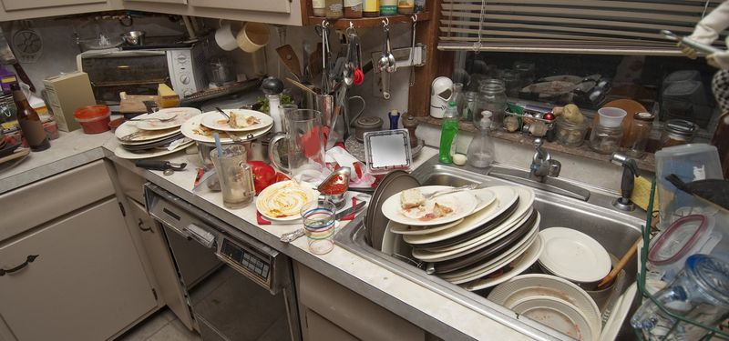 Washing Dishes By Hand