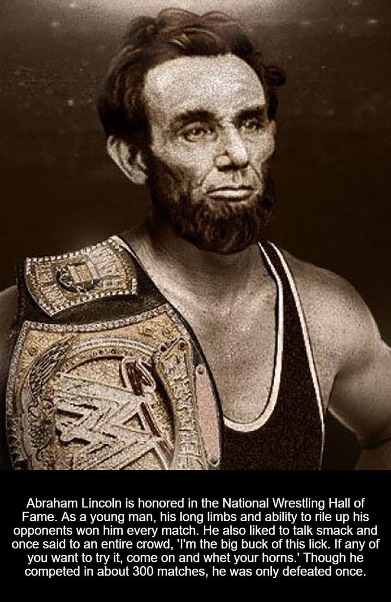 Abraham Lincoln – Wrestler & Undercover Investigator
