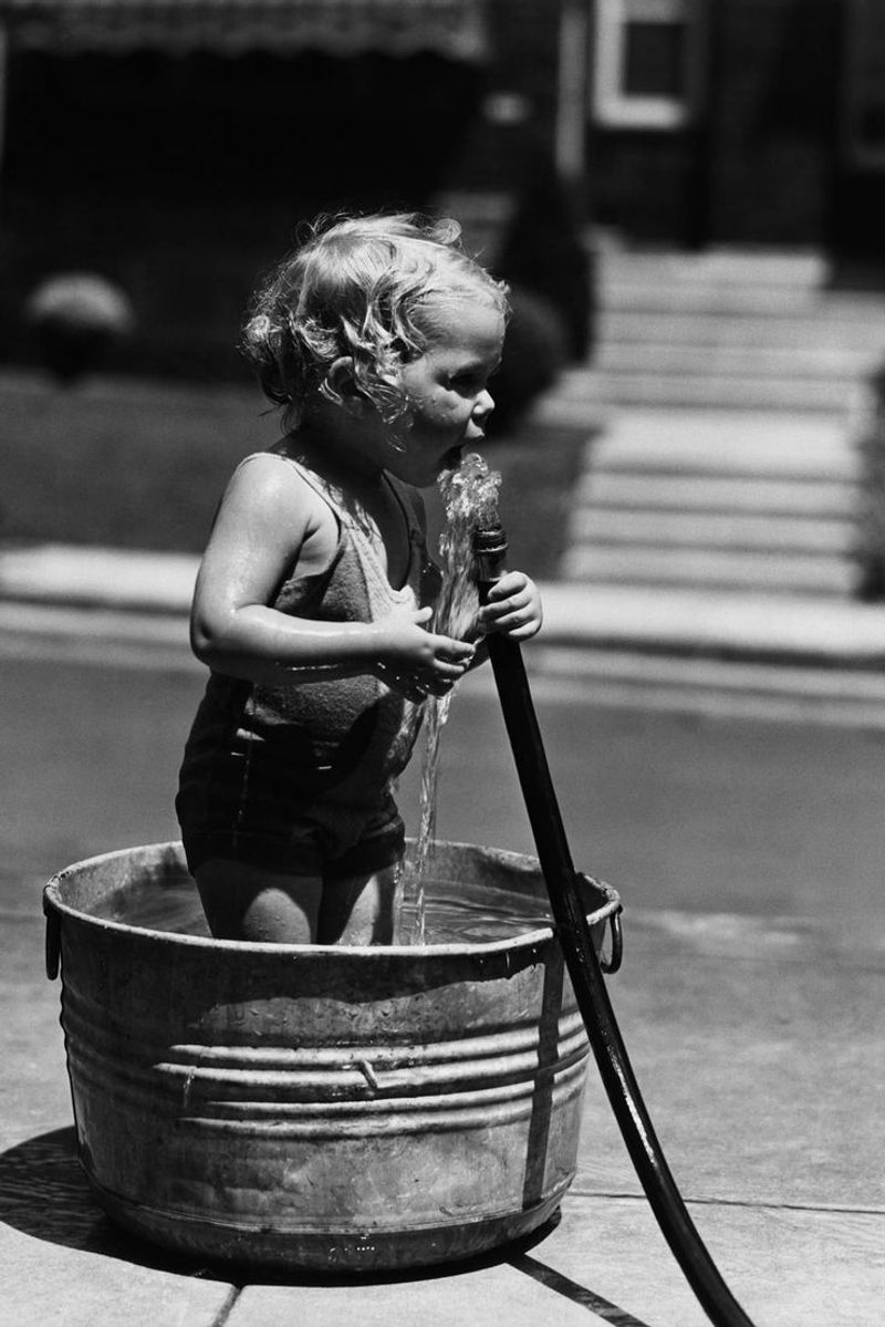 Drinking Water from the Garden Hose