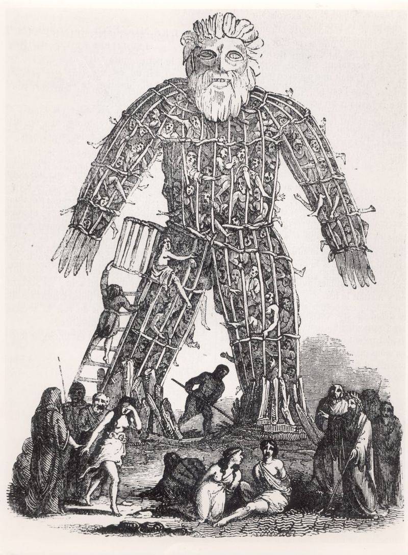Druidic Human Burnings – Ancient Celts