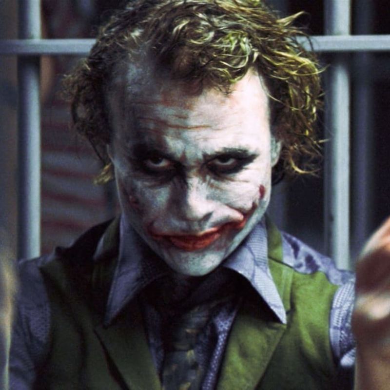 Heath Ledger - The Joker in The Dark Knight (2008)