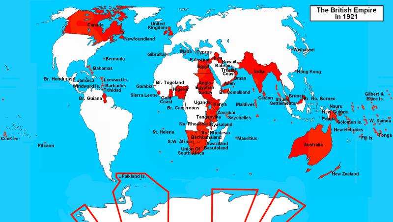 British Empire (16th – 20th Century)