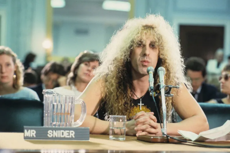 Dee Snider's Congressional Showdown