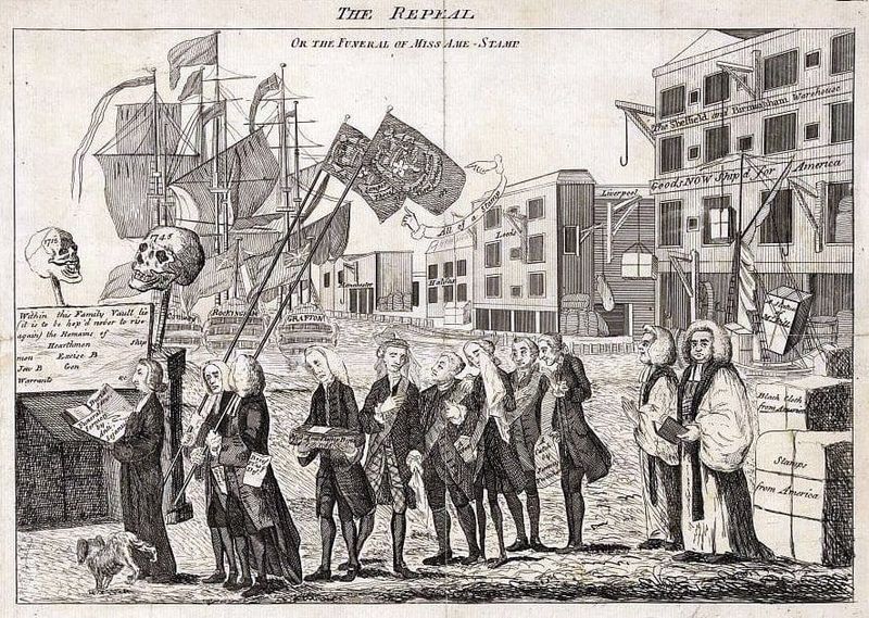 The Stamp Act (1765) – American Colonies