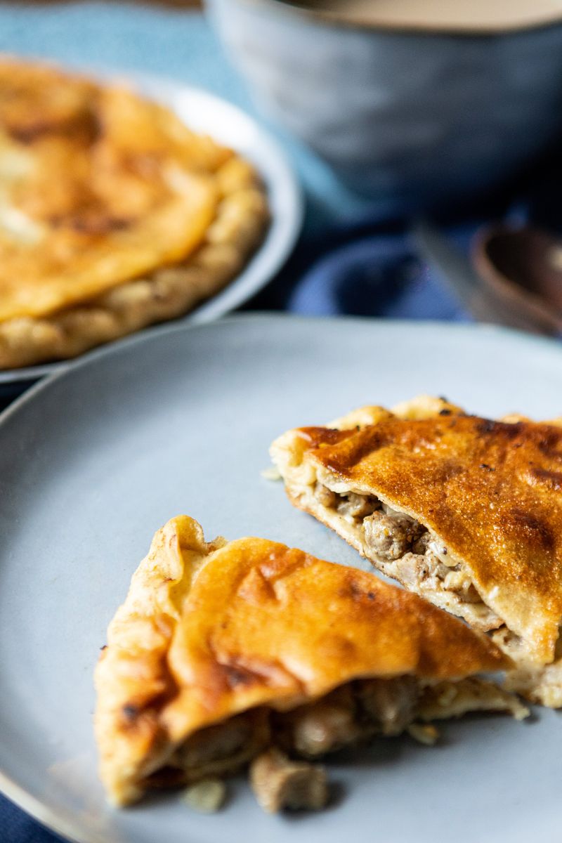 Goshnaan (Uyghur Meat Pie)