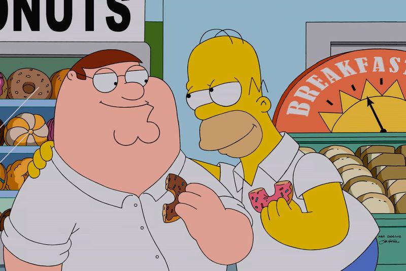 The Simpsons x Family Guy