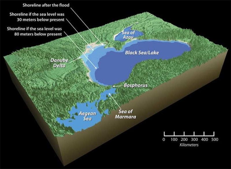 Black Sea Catastrophe Matches Ancient Memories