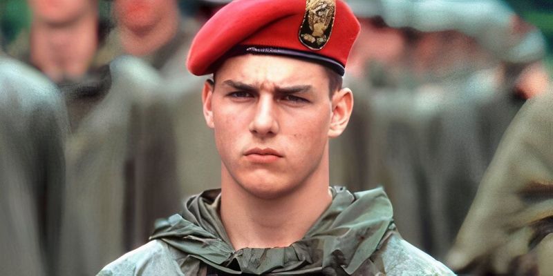 Tom Cruise Commands Attention in 'Taps'