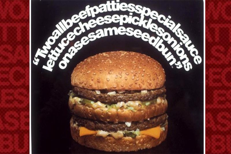 Two All-Beef Patties... – McDonald’s Big Mac (1974)