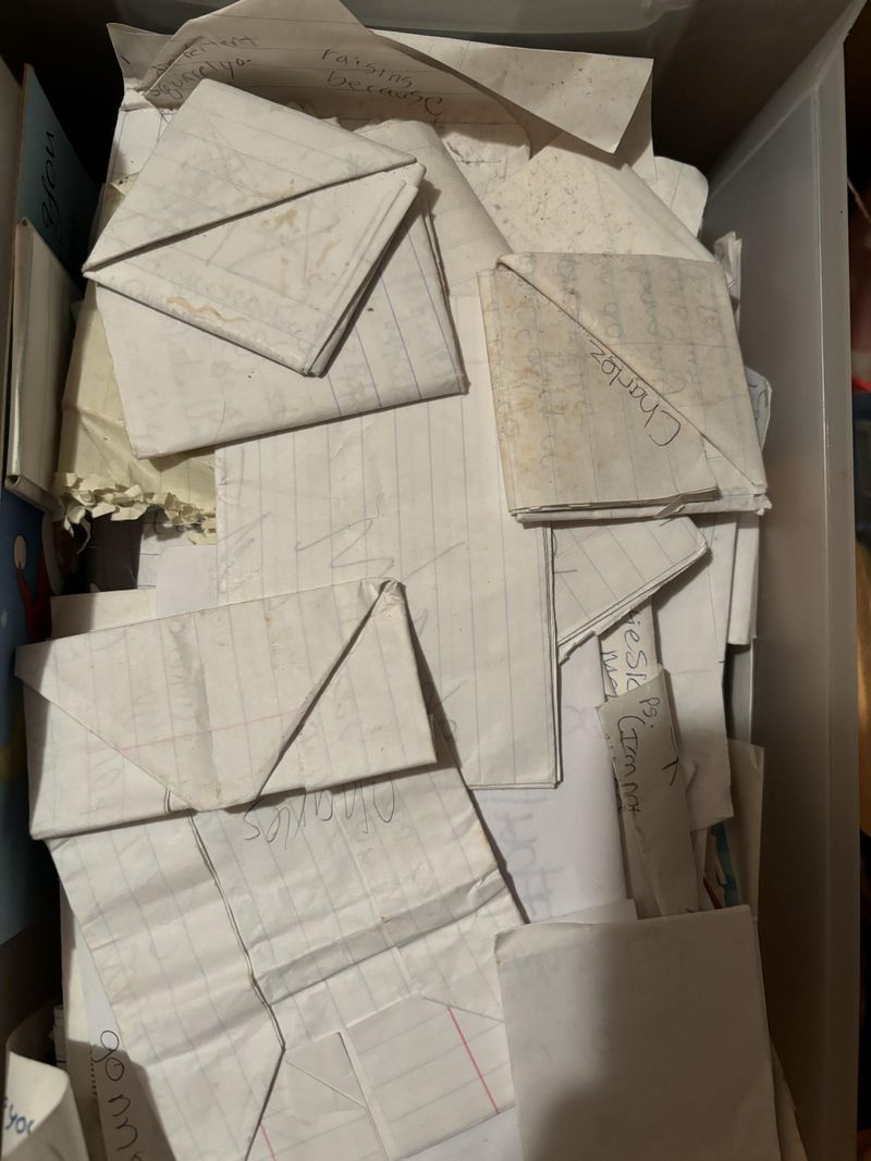 Passing Notes (Pre-Texting Era)