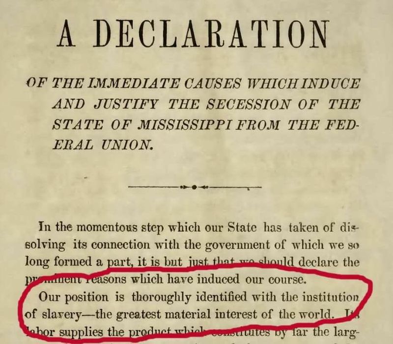 The Civil War Wasn’t About Slavery