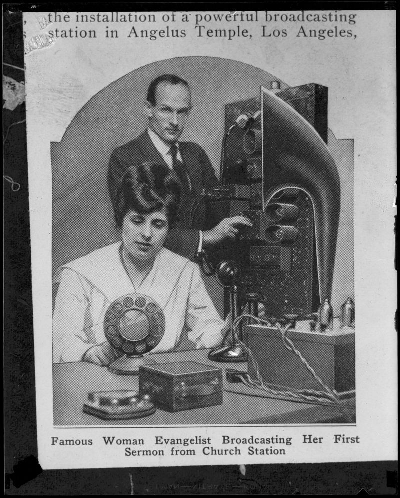 First Woman to Preach on the Radio 📡🎙️