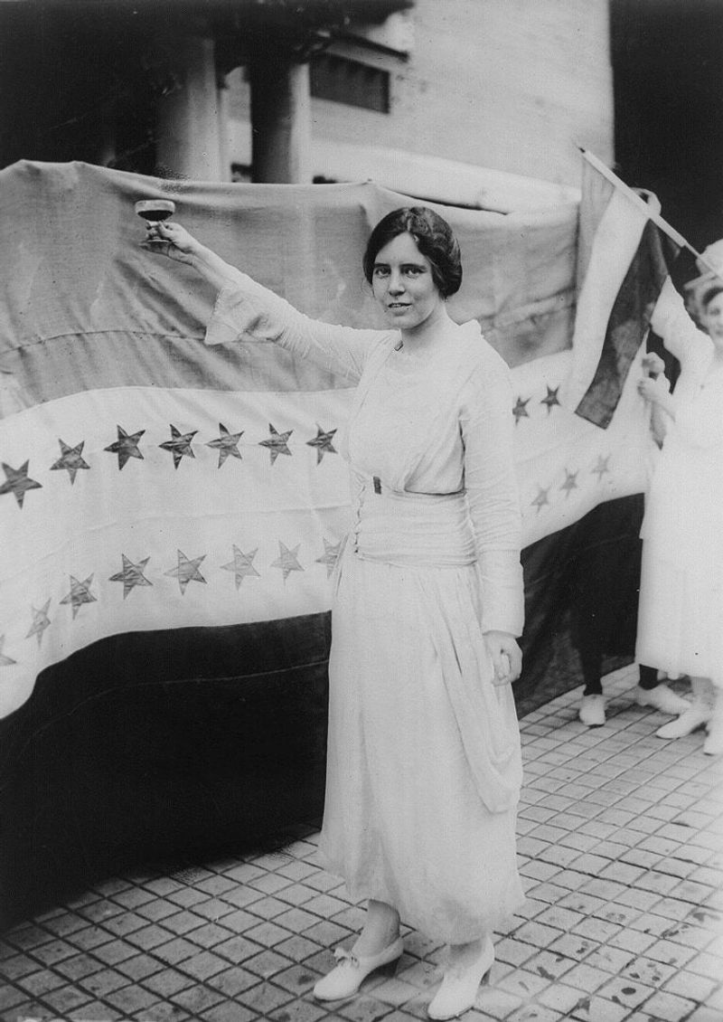 Alice Paul – Suffragist & women’s-rights activist – 1977