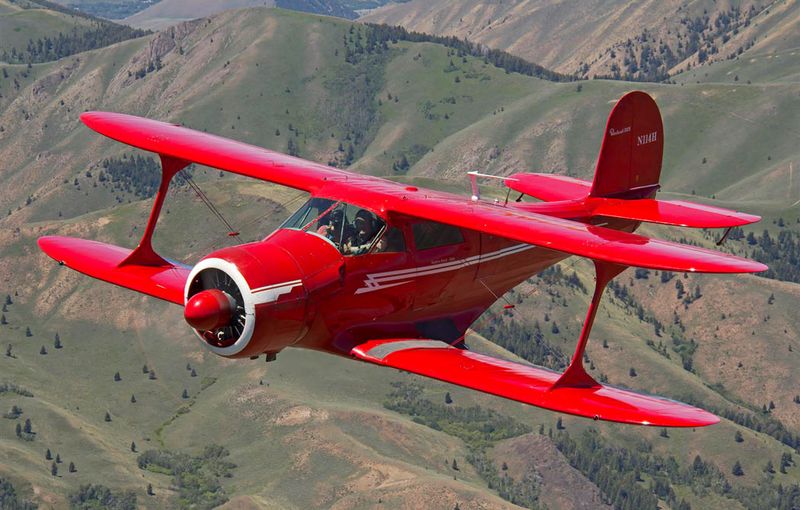 The Elegant Beechcraft Staggerwing: Flying in Style