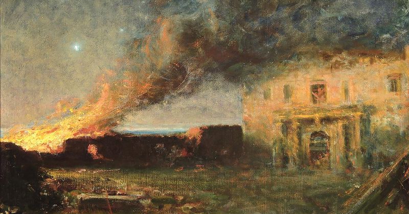 Failing to Destroy the Alamo Before Abandonment Was Proposed