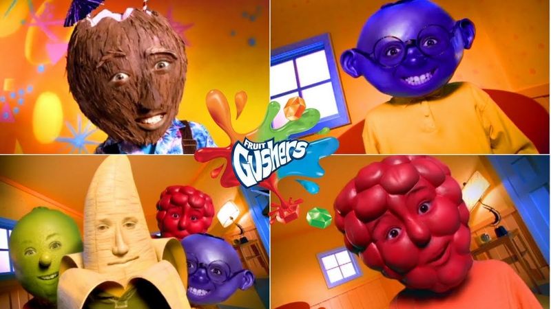 Fruit Gushers Exploding Heads Commercial (1990s)