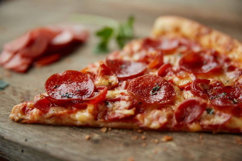Sbarro's Pepperoni Pizza Slice