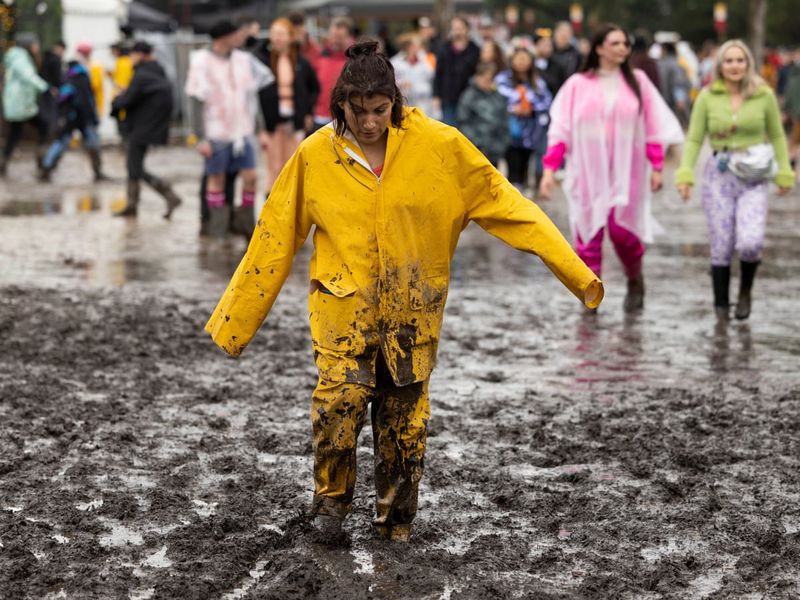 Rainstorms Turned Everything Into Slippery, Muddy Chaos