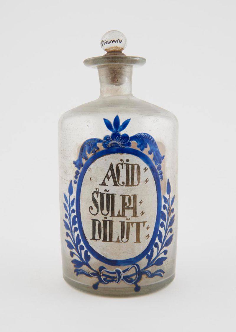 Hair Dyes with Sulfuric Acid (1800s)