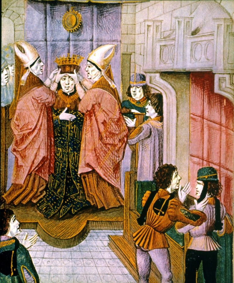 He Was Crowned King on Christmas Day