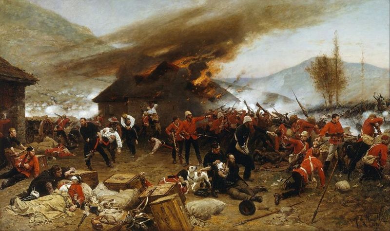 The Battle of Rorke’s Drift (1879) – Zulu (1964)