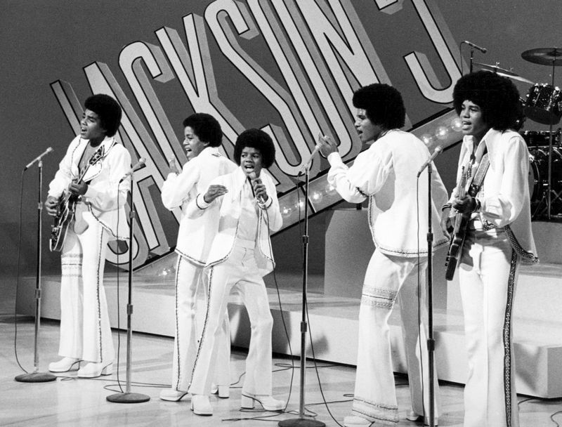 The Jackson Brothers – Michael, Jermaine, Tito, Marlon, and Jackie