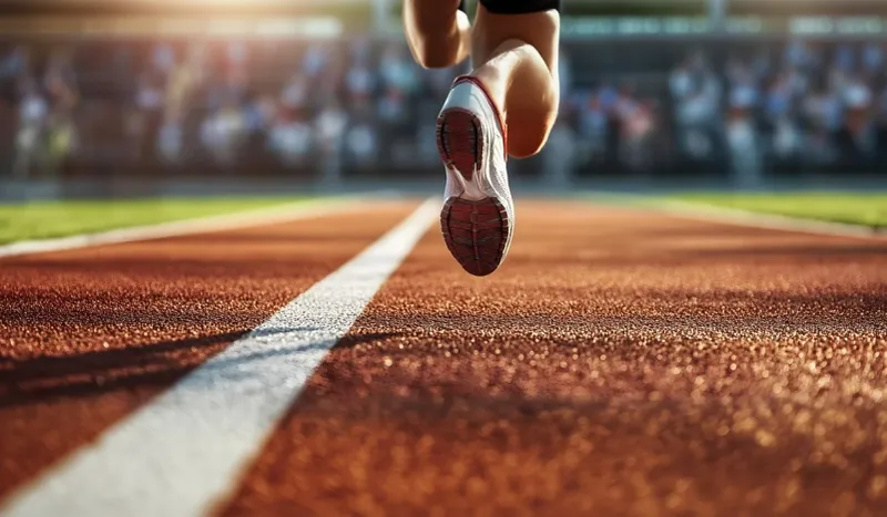 Synthetic Tracks Accelerate World Records