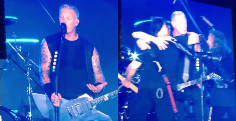 James Hetfield Walks Off the Stage in Brazil