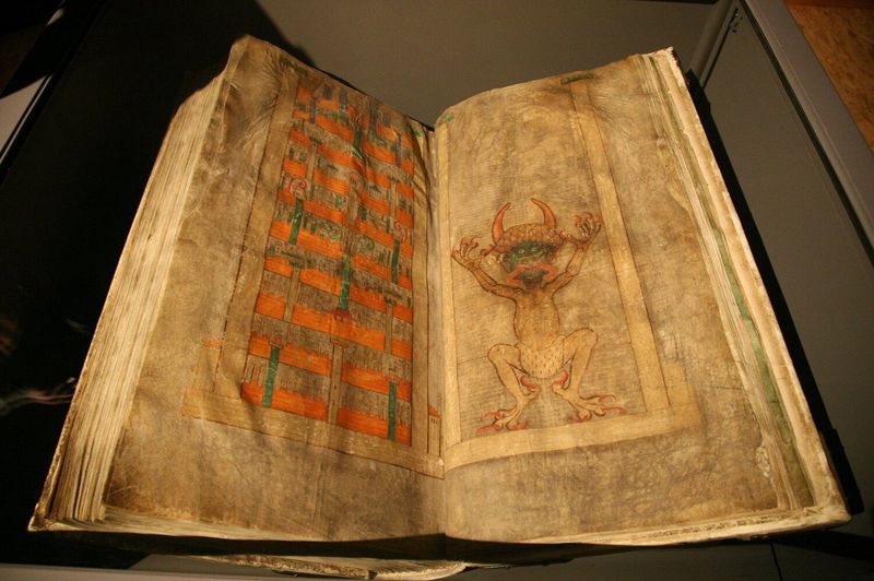 The Devil’s Bible (13th Century, Sweden)
