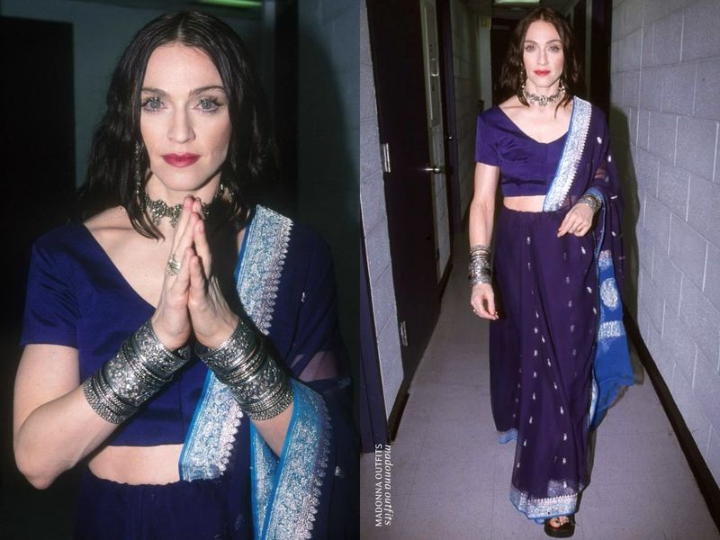 Indian-Inspired Spiritual Fashion (1998 VH1 Fashion Awards)