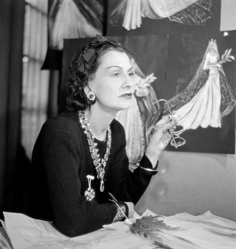 Chanel at Her Vanity