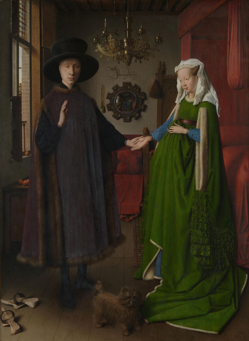 The Arnolfini Portrait’s Mirror Trick (Jan van Eyck, 1434)