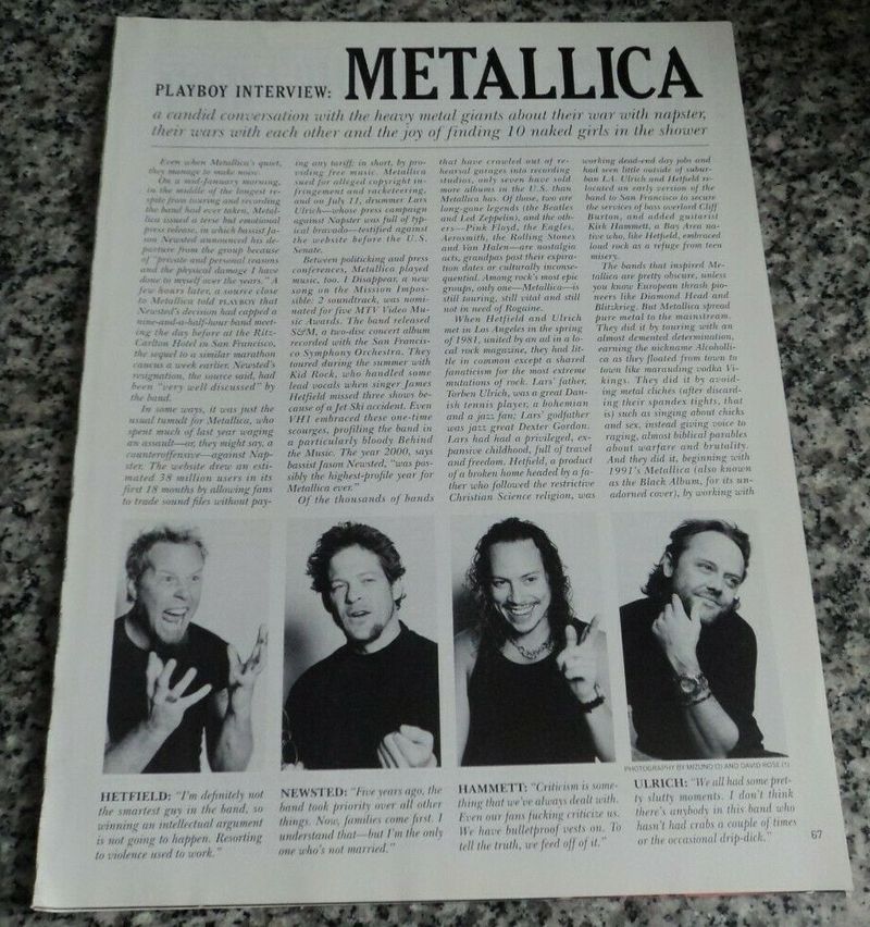 The Playboy Interview That Tore the Band Apart