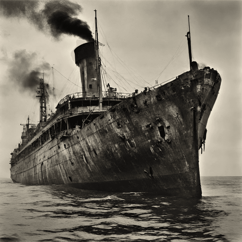 The Ghost Ship with a Dead Crew