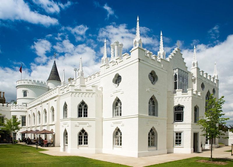 Horace Walpole – Built a Fake Gothic Castle